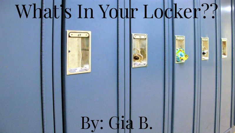 What's In Your Locker? - 8th grade