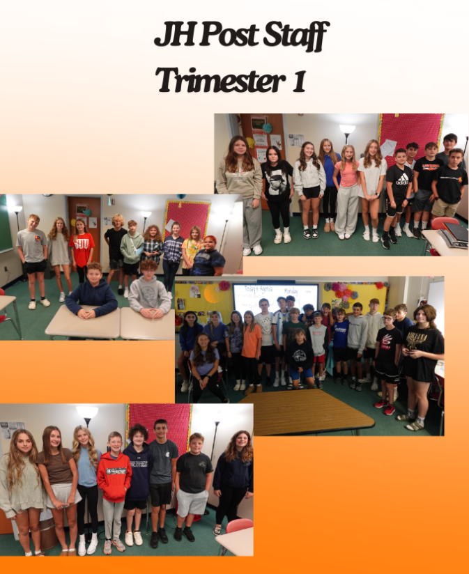 JH Post Staff - Trimester 1