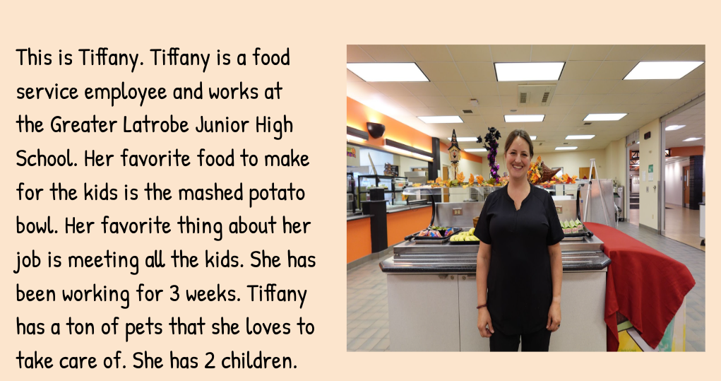 Meet the new Food Service Employees at the JH!