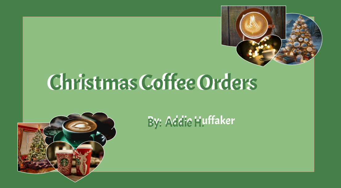 Christmas Coffee Orders