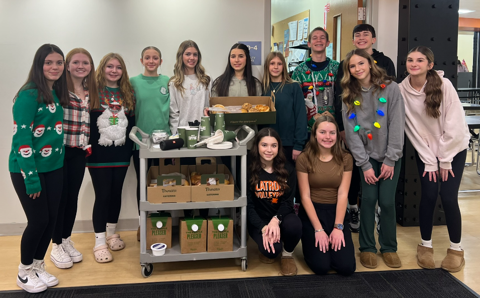 Student Council Teacher Breakfast Cart