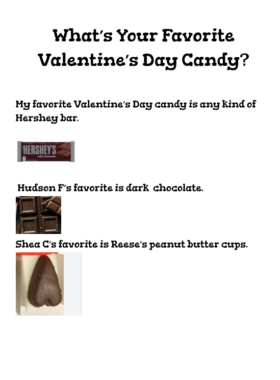 Favorite Valentine's Day Candy