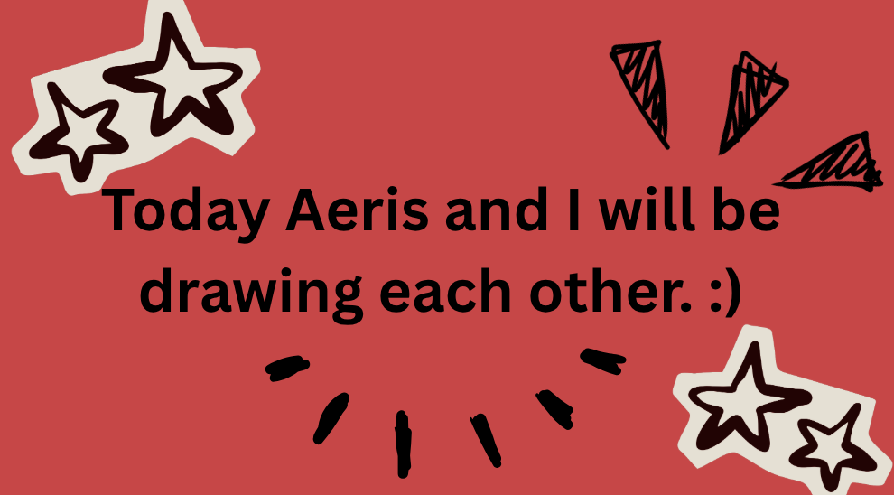 Drawing with Aubree