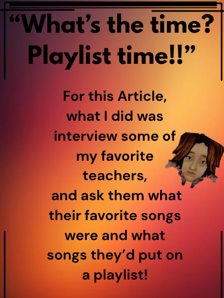 Playlist Time!
